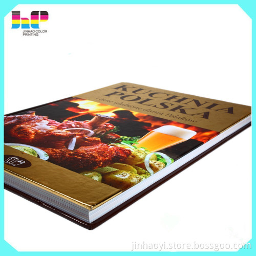 cook book printing service 4 color food recipe printing